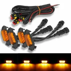 Marker LED Amber Grille Grill Lights Decoration For2016-2019 Toyota Tacoma TRD. Give your Toyota Tacoma upgraded amber...