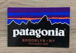 Patagonia Brooklyn New York sticker! Sticker is exclusive to the Patagonia Brooklyn New York store.Sticker...