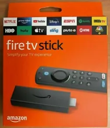 Amazon Fire TV Stick 3rd Gen. Watch your favorite live TV, news, and sports with subscriptions to SLING TV, YouTube TV,...
