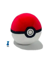 WCT Pokémon Weighted Soft Bean Plush Poke Ball Licensed Merchandise. Lacks original tags, perfect condition otherwise.