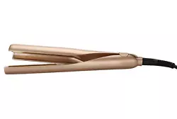 THE 2-IN-1 HAIR STRAIGHTENER & CURLER HAIR TOOL CREATES STRAIGHT HAIR AND LOOSE BEACHY WAVES, TIGHT RINGLETS CURLS AND...