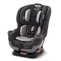Safely ride rear-facing longer! The Graco Extend2Fit Convertible Car Seat grows with your child from rear-facing...