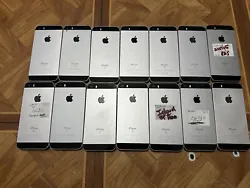 Lots de 14 iphone se en bonne état pour la plus part des téléphones Pas de fissureTous bloqué a vendre pour pièce...