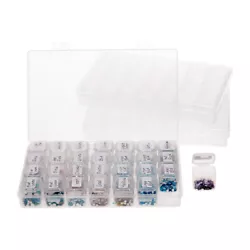Add this beads storage organizer to your diamond painting supplies to ensure loose rhinestones, beads, and tools stay...