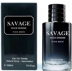 savage Cologne for Men  3.4 oz long lasting fragrance