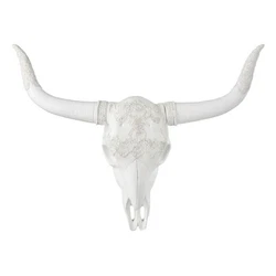 Statue Crane. Couleur : Blanc. Facile dentretien & dutilisation. Tendance & Moderne.