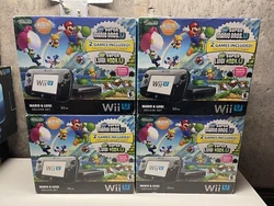 ONLY THE BOX - Nintendo Wii U Super Mario Bros U Luigi System BOX. See photos for condition of box and what is...