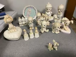 Precious Moments Miniature Lot. Condition is Used. Shipped with USPS Ground Advantage.