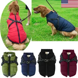 Season:Autumn,Winter. Item Type:Pet Vest. Designed with an adjustable harness, it is multifunctional and practical. The...