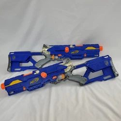 Great condition on everything. Little show of wear. Pull the orange lever sticking out to load a bullet, then push...