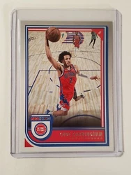Cade Cunningham 2022-23 Panini NBA Hoops #59 Pistons.