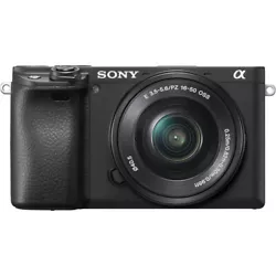 SONY A6400L ILCE6400L con 16-50mm lente kit negro (multi). Longitud focal: 16 a 50mm (longitud focal equivalente de...