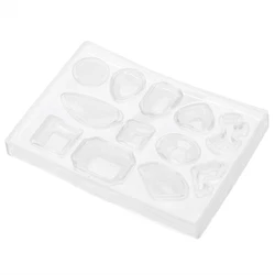Easy to shape, the mold is fit for different DIY pendant, necklace, bracelets, etc. Full mirror, high transparency....