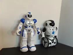 Kib Robot. Self Balancing. Tested and powers on. No Remotes. & the Smart Bot. Lights & Walking. Both Tested for Power...