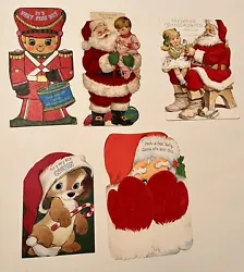 The lovely illustrations feature Santa and little kids from the family.