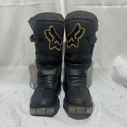 Fox Racing Motocross Boots Tracker Jr Black US Size 1USED/GOOD CONDITIONIF YOU HAVE ANY QUESTIONS, COMMENTS, OR...
