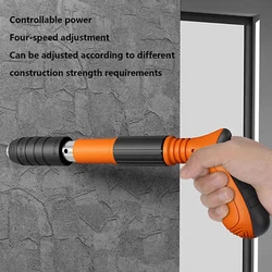 Easy to Use: With this nail wall fastening tool, you can put the nail into the nailer, press the trigger, and complete...