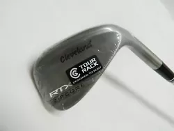 Cleveland RTX Zipcore 46.10 Mid bounce Wedge. Dynamic Gold Tour Issue Spinner Wedge Flex Steel Shaft. Cleveland Grip....