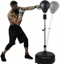 Boxing Speed Ball Punching Bag Adjustable Height Training Stress Relief/Fitness. 1 x Punching Ball. Wall Mounted...