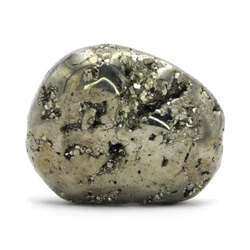Pyrite polie pierre roulée. C’est une pierre positive qui stimule la créativité et le potentiel intérieur. Pierre...