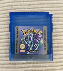 Jeux Pokémon version Crystal sur Gameboy en français Autre Version disponible: Rouge, Bleu, Jaune, Argent & OrRevivez...