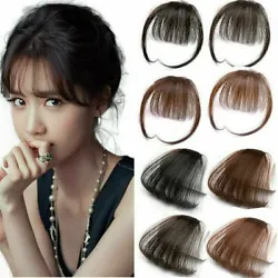 Suitable for almost all kinds of face shape like oval,heart,square,round or long face. Also you can cut the bangs to...