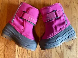 Ll Bean 6 Boots Snow Winter Toddler Preschool. Condition is Pre-owned. Shipped with USPS Priority Mail.Very good used...