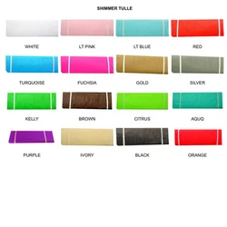 Excellent For Wedding Bridal Decoration and Tutu Crafts. 
