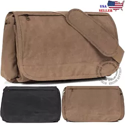 PREMIUM MATERIAL : Durable and rugged wash canvas fabric, smooth zippers, magnetic closures, and quality hardware...