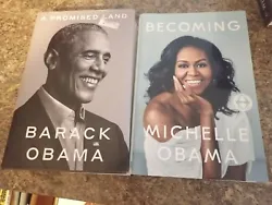 A Promised Land by Barack Obama. Both are first editions.