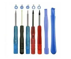 The kit includes 6 screwdrivers (T8, T6, T5, T-, T+ & Pentalobe) as well as the plastic pry tool. This kit is...