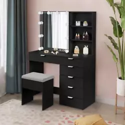 It is not only a great bedroom dresser table but also a good space saver and organizer. To realize your princess dream...