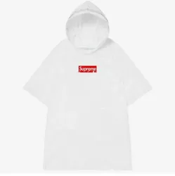 SUPREME PONCHO BALLPARK REUSABLE PONCHO SS20 RELEASE WHITE COLOR ONE SIZE BRAND NEW IN BAG. FROM SUPREMENEWYORK.COM. 1...