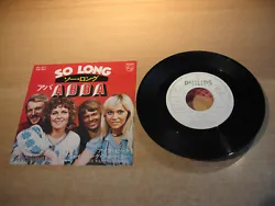 ARTIST: ABBA. NUMBER: SFL-2011 WHITE LABEL PROMO. YEAR: 1975. TITLE : SO LONG/I’VE BEEN WAITING FOR YOU. DISC:M-(like...