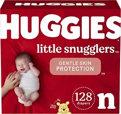 Designed for gentle skin protection to help support clean & healthy skin, Huggies Little Snugglers Diapers are perfect...