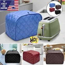 Colo r:Red，Brown，Blue，Black Toaster Cover,A Good Protector for Your toaster! ◆1 x Toaster Cover. ◆Machine...