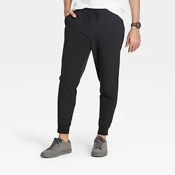 •Mens solid joggers bring a versatile piece to your casualwear wardrobe •Lightweight fabric with added spandex for...