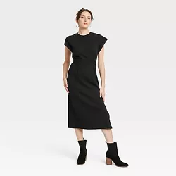 •Model is wearing size XXL in video •Universal Thread short-sleeve wrap dress •100% cotton fabric •Crew...