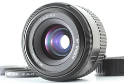 Front lens cap, Rear lens cap, Lens filter. lens:Near MINT. I dont use paper. Functional;. No problem in the shooting....