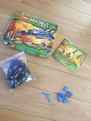Lego Ninjago 9442.Le tout est complet avec boîte et notice.La boîte et la notice sont un peu endommagées et la...