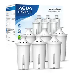 · [NSF certified]: AQUACREST filter is NSF 372 certified and endorsed as a proficient. lead-free material. It has also...