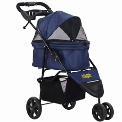 3 Wheels Cat & Dog Stroller. Owners will love our jogger stroller too with extra storage areas for your water bottle,...