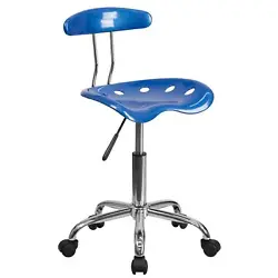 Chair rotates 360 degrees to provide easy access to a greater range of area.