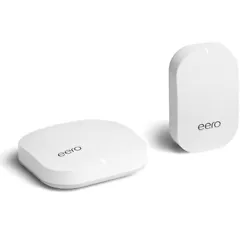 Eero Pro provides WiFi you never have to think about again. Simply plug it into a wall outlet to add 1,500 sq. ft. of...
