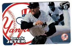 Derek Jeter NY NEW YORK YANKEES. 1997 Score Board PREPAID PHONE CARD SP Phone Card Promo. PRE PAID PHONE Card Insert....