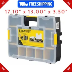 It also features eight dividers, so you can keep all your bolts, nuts and screws easily accessible. Stanley Sort Master...