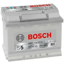 Batterie Bosch S5006 63Ah 610A BOSCH. Largeur: 175.