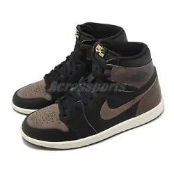 Nike Air Jordan 1 Retro High OG Palomino Brown Black Men AJ1 Casual DZ5485-020   S/N:  DZ5485020  Color: ...