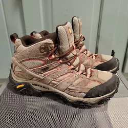 Selling Merrell Moab 2 Mid Waterproof Hiking Boots J06058W Brown Women’s Size 9.5. You can see the condition from the...