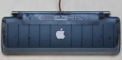 Clavier Apple M2452, génération iMac G3 1999 - azerty, câble jauni, longueur 1m usb.